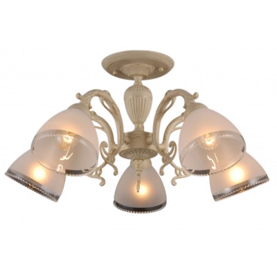 Люстра на штанге Natali Kovaltseva 79010/5C BEIGE GOLD