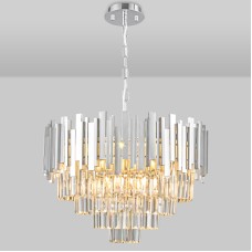 Подвесная люстра Natali Kovaltseva VERTIGO 81440/8C SILVER