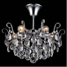 Люстра на штанге Natali Kovaltseva HAPPY DIAMONDS I 11546/5C CHROME