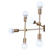 Люстра на штанге Natali Kovaltseva LOFT LUX 75130/8C GOLD