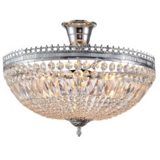 Люстра на штанге Natali Kovaltseva ROCOCO 81406/6C CHROME