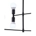 Люстра на штанге Natali Kovaltseva LOFT LUX 75129/8C BLACK