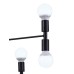 Люстра на штанге Natali Kovaltseva LOFT LUX 75129/8C BLACK