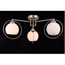 Накладная люстра Natali Kovaltseva SPHERE II 81051-3C SATIN NICKEL