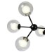 Люстра на штанге Natali Kovaltseva VENTI 81422/8C BLACK