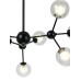 Люстра на штанге Natali Kovaltseva VENTI 81422/8C BLACK