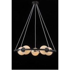 Подвесная люстра Natali Kovaltseva SPHERE 81020-5C SATIN BLACK