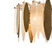 Подвесная люстра Natali Kovaltseva TRIADA 81409/8C GOLD WHITE