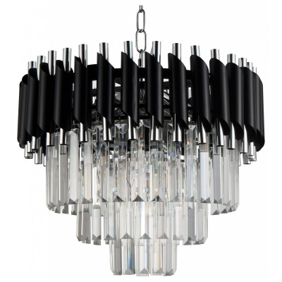 Подвесная люстра Natali Kovaltseva Darian DARIAN 76017/5C CHROME BLACK