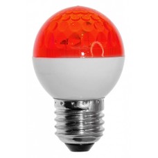 Лампа ксеноновая импульсная E27 220В 12Вт красный 411-122