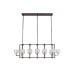 Подвесная люстра Newport 4400 4408+4/S black glossy М0068547