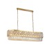 Подвесная люстра Newport Ashley 8300/120 oval gold polished М0070639