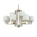Подвесная люстра Newport 35408+4/C gold без абажуров М0069063