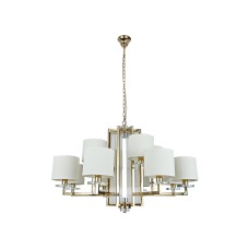 Подвесная люстра Newport 35408+4/C gold без абажуров М0069063