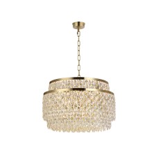 Подвесная люстра Newport Tiffany 8530/60 C gold polished М0070715