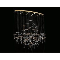 Потолочная люстра Newport Verona 8220/140 С oval gold polished М0070751