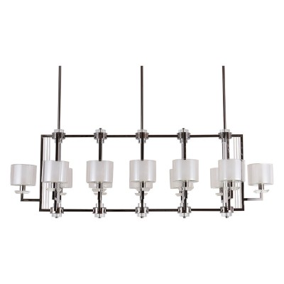 Люстра на штанге Newport 4400 4408+4/S black glossy