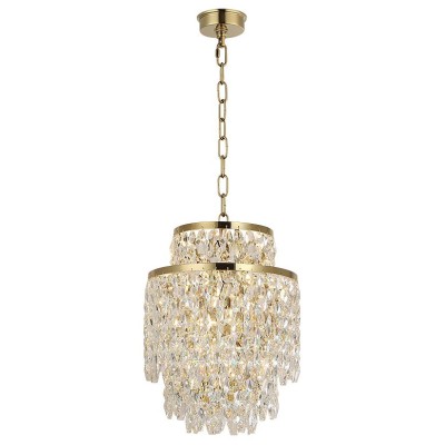 Подвесная люстра Newport TIFFANY 8530/30 С gold polished