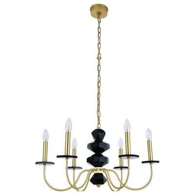 Подвесная люстра Newport VANESSA 3876/С brass