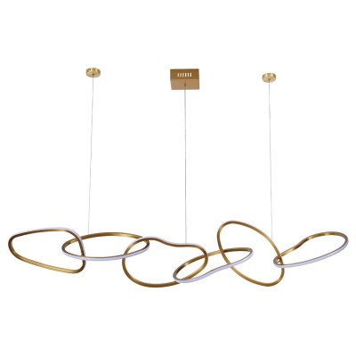 Подвесная люстра Newport  15326N/S brass