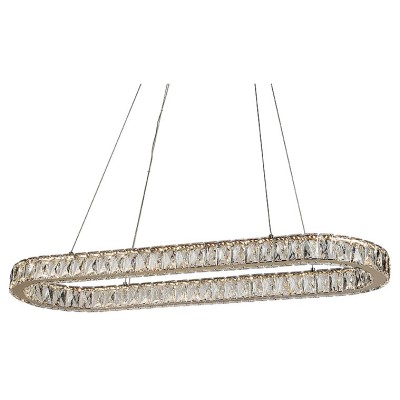 Подвесная люстра Newport  8580/90 C oval gold