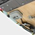 Доска гладильная «Nika», 122×40 см, высота до 90 см, европодставка, МИКС