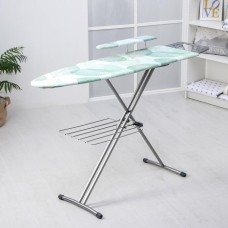 Доска гладильная Nika «Ника 3+», 122×34 см, два положения высоты 70,85 см, рисунок МИКС