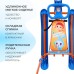 Снегокат Twiny 2 «Малышарики», TW2/МШ1, с родительской ручкой, со спинкой и ремнём безопасности