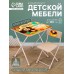 Комплект детской мебели «Чебурашка», стол, стул