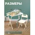 Комплект мебели «В мире животных», стол, стул