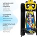 Снегокат с колёсами «Тимка спорт 6» Winter sport, ТС6/WS, с родительской ручкой, со спинкой и ремнём безопасности
