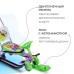 Снегокат с колёсами «Тимка спорт 6 Монстрики», ТС6/МН, с родительской ручкой, со спинкой и ремнём безопасности