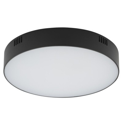 Накладной светильник Nowodvorski Lid Round Led Black 10408