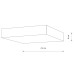 Накладной светильник Nowodvorski Lid Square Led Black 10435