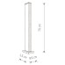 Ландшафтный светильник Nowodvorski Slit Led Black 11376