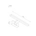 Подсветка для зеркал Nowodvorski Cezanne Led S Black 10676