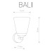 Бра Nowodvorski Bali 9353