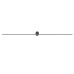 Настенный светильник Nowodvorski Spin Led L Black 10622