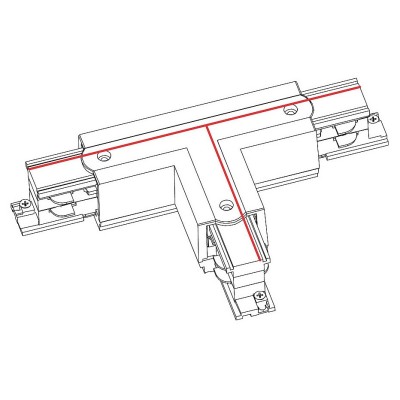 Соединитель T-образный для треков Nowodvorski Ctls Power 8244
