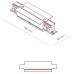 Соединитель линейный для треков Nowodvorski Ctls Power 8685