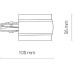 Токопровод правый Nowodvorski Ctls Power 8691
