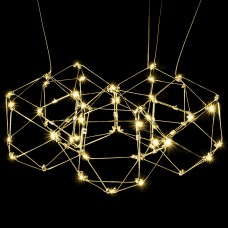 Подвесная люстра O-LUCE Bjork круглая без вставок 11810-3