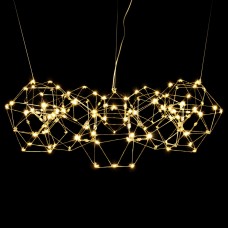 Подвесная люстра O-LUCE Bjork круглая без вставок 11810-4