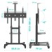 Стойка для телевизора Onkron TS1891 черный 50