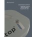 Доска для плавания ONLYTOP, 44х28х3,3 см, цвет серый
