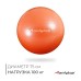 Фитбол ONLYTOP, d=75 см, 1000 г, антивзрыв, цвет персиковый