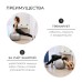 Фитбол ONLYTOP, d=75 см, 1000 г, антивзрыв, цвет серый