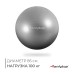Фитбол ONLYTOP, d=85 см, 1400 г, антивзрыв, цвет серый