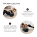 Фитбол овальный ONLYTOP, 900 г, цвета МИКС