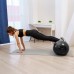 Фитбол овальный ONLYTOP, 900 г, цвета МИКС